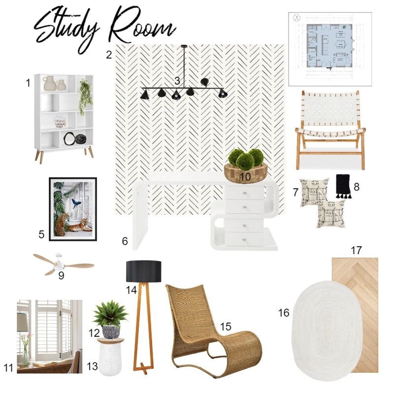 assignment 9 study room Mood Board by Tetsolomon on Style Sourcebook