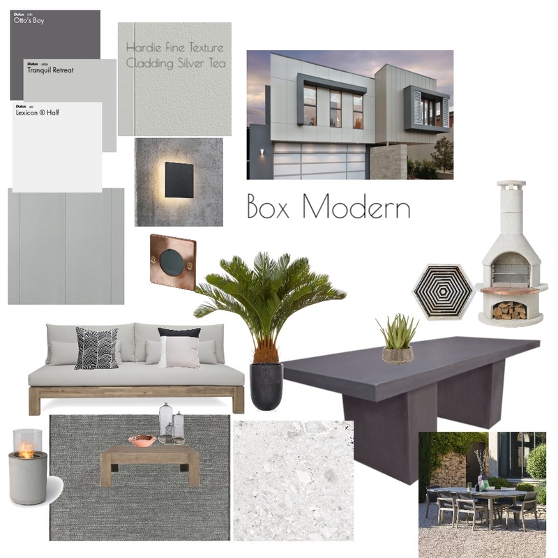 boxy Mood Board by Beautiful Rooms By Me on Style Sourcebook