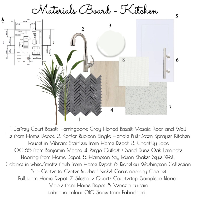 Materials Board - Kitchen Mood Board by Simply Preeti on Style Sourcebook