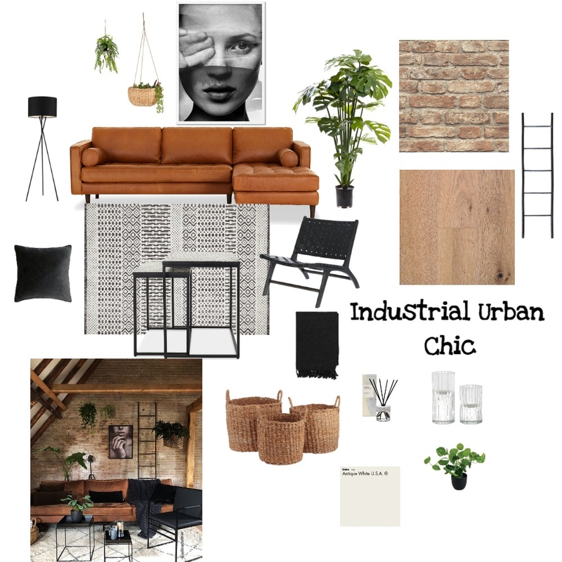 Urban Chic Mood Board by Tammieaw721 on Style Sourcebook