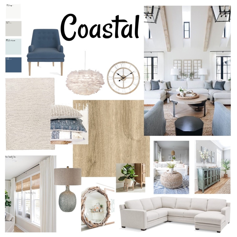 Coastal Mood Board Mood Board by ggalby on Style Sourcebook