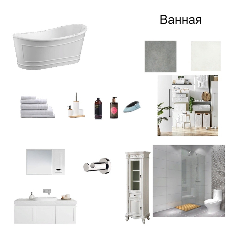 ванная Mood Board by Sholpan on Style Sourcebook