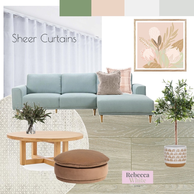 Sheer curtains Mood Board by Rebecca White Style on Style Sourcebook