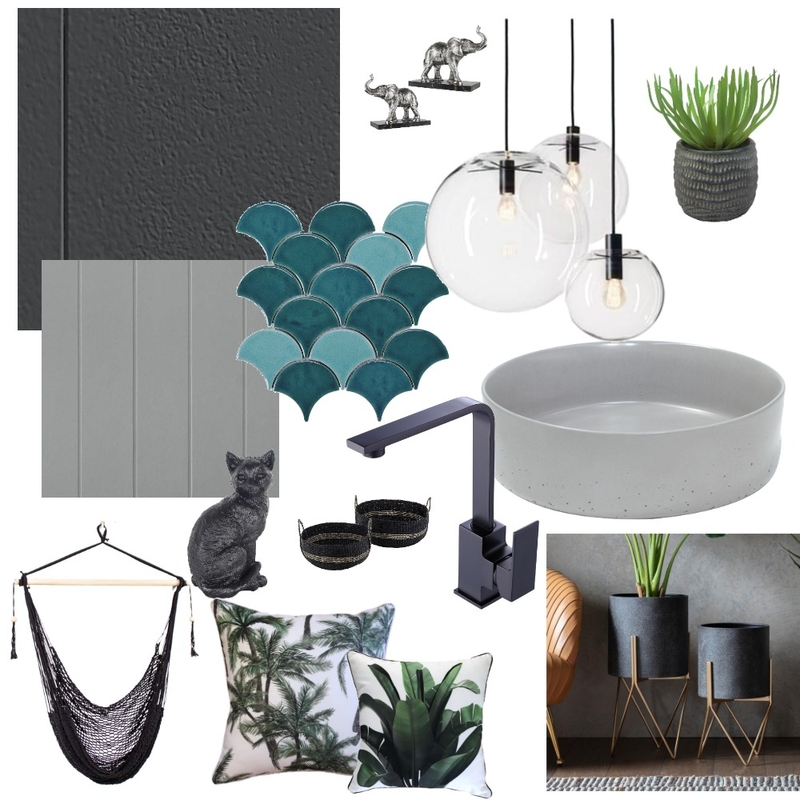 Greys and a cat Mood Board by AshleighK on Style Sourcebook