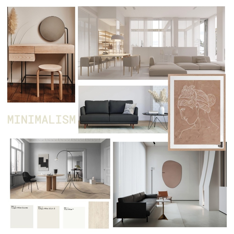 minimalism Mood Board by Olivia Bevan on Style Sourcebook