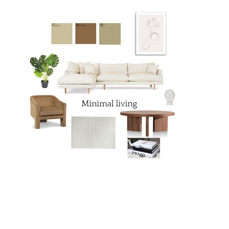 minimal living Mood Board by marilualiendres on Style Sourcebook