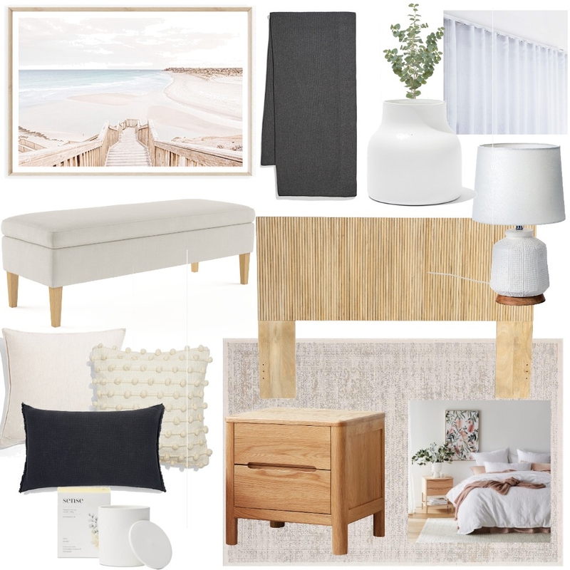 Client master bedroom Mood Board by Meg Caris on Style Sourcebook