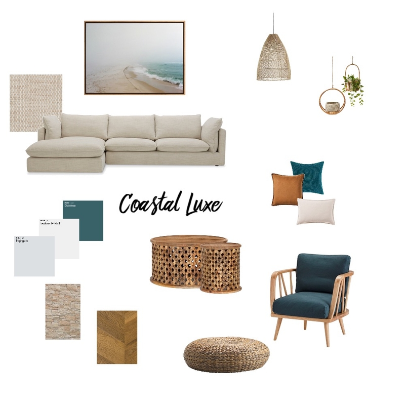 Coastal Luxe Mood Board by browndezigns on Style Sourcebook