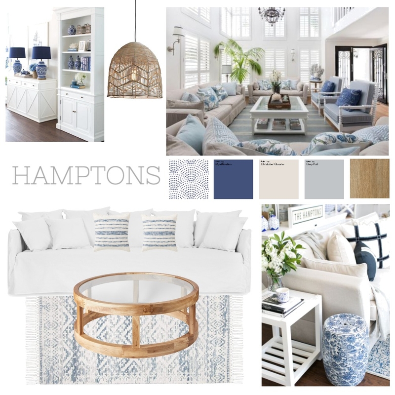 Hamptons Style Mood Board by Olivia Bevan on Style Sourcebook