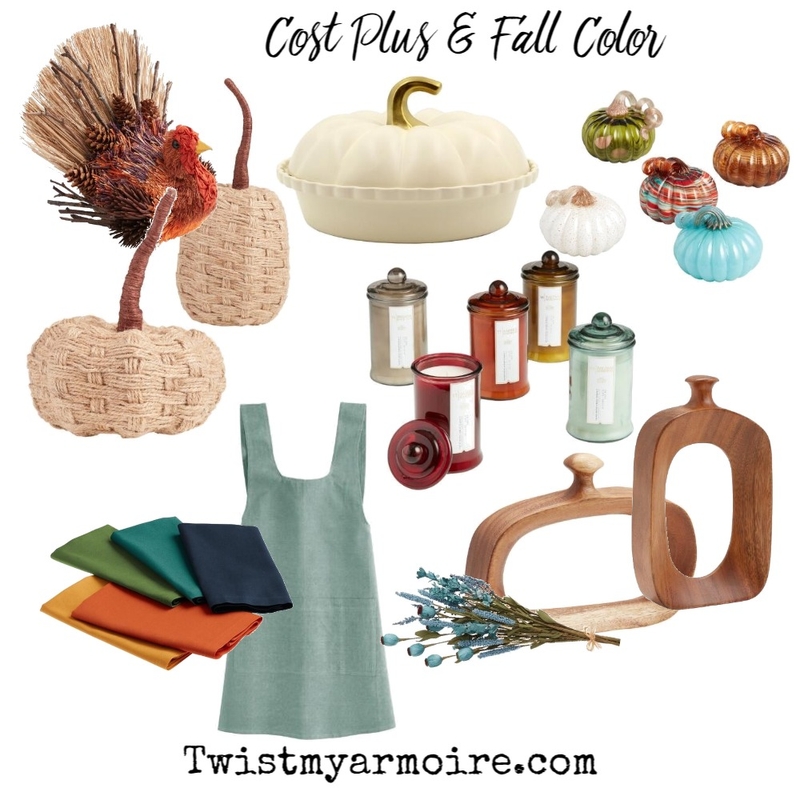 Cost Plus Fall Mood Board by Twist My Armoire on Style Sourcebook