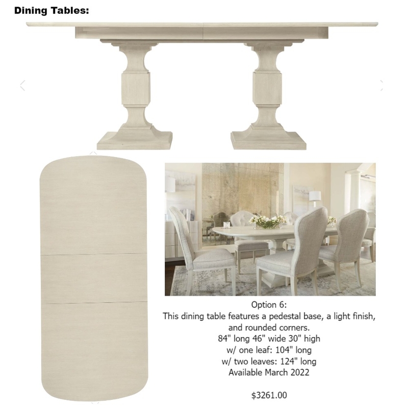 Katy Wheeler dining table 6 Mood Board by Intelligent Designs on Style Sourcebook