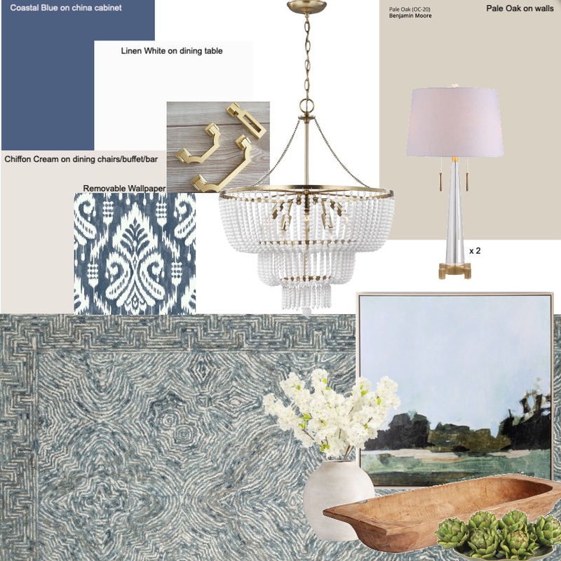 Sarah Bowe Dining Room Mood Board by DecorandMoreDesigns on Style Sourcebook