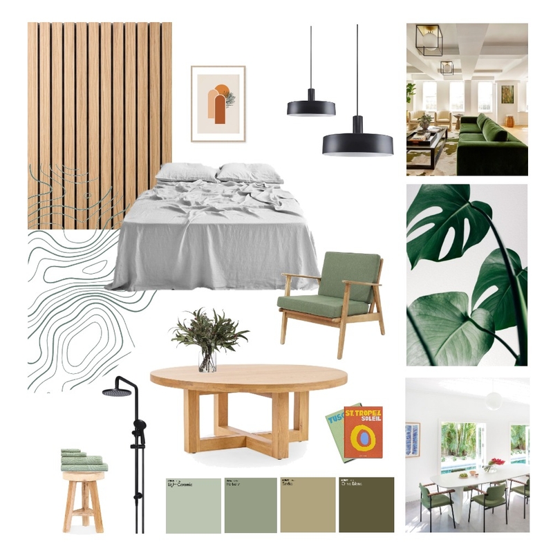 Mid Century Mood Board by Tasha on Style Sourcebook