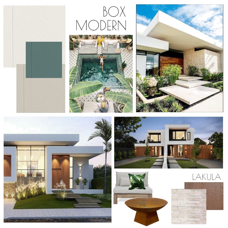 Box Modern Facade Mood Board by Lakula Healthy Homes on Style Sourcebook