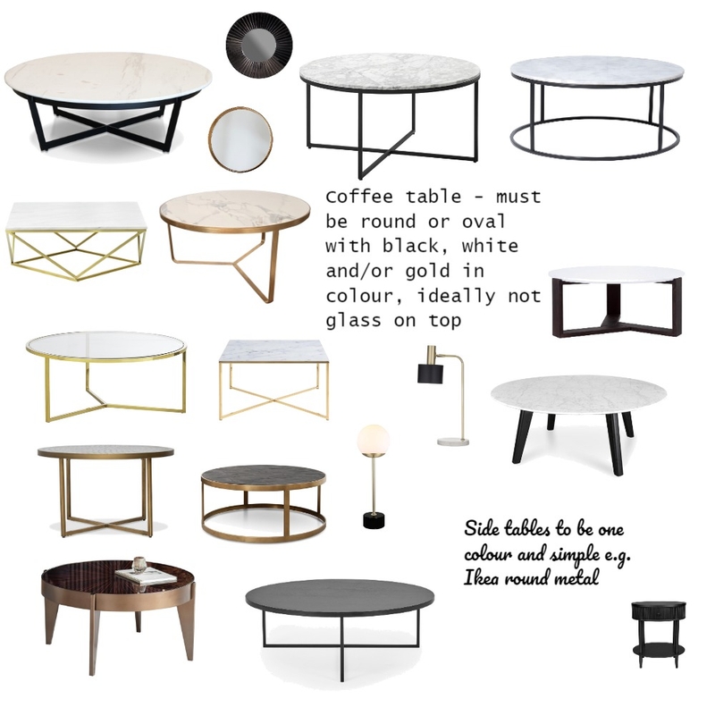 Coffee Tables Mood Board by ebonyb on Style Sourcebook