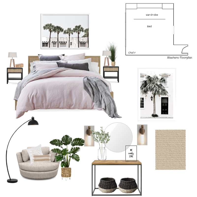 Main Bed Mood Board by Leona30 on Style Sourcebook