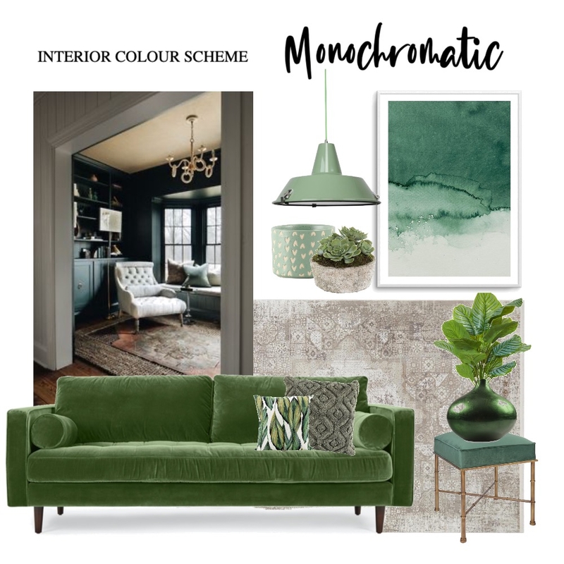 Monochromatic Mood Board by jenleclair on Style Sourcebook