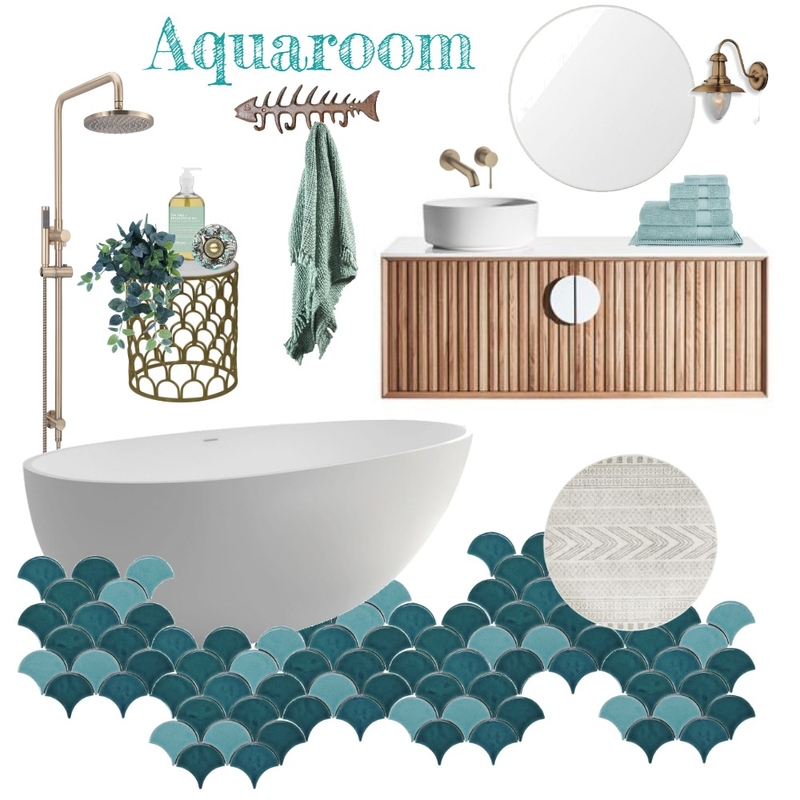 Aquaroom Mood Board by Alessia Malara on Style Sourcebook