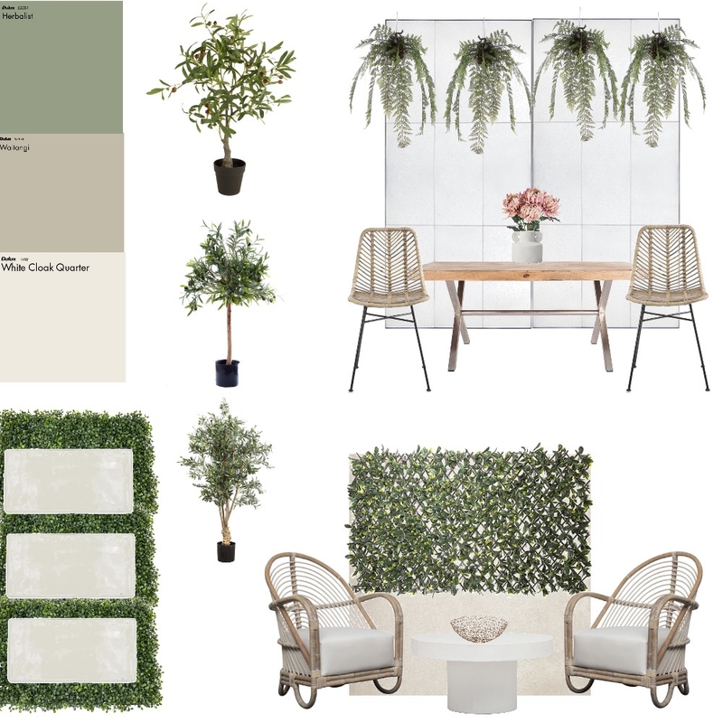 garden japandi Mood Board by alebelprz on Style Sourcebook