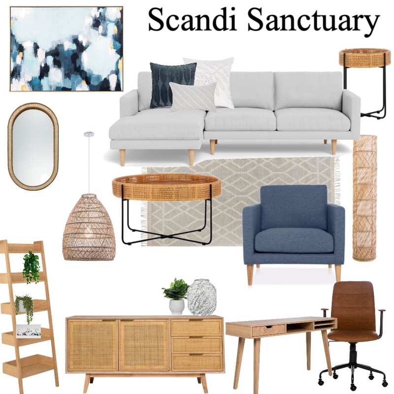 Scandi Boho Chic Mood Board by Di Taylor Interiors on Style Sourcebook