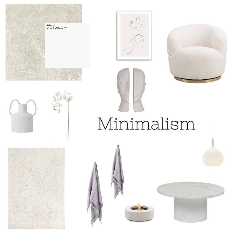 Minimalism Mood Board by Terrena Rowan on Style Sourcebook