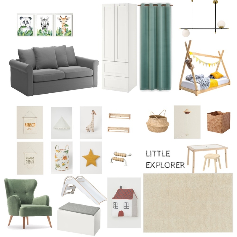 Ionela Kids Room v2 Mood Board by Designful.ro on Style Sourcebook