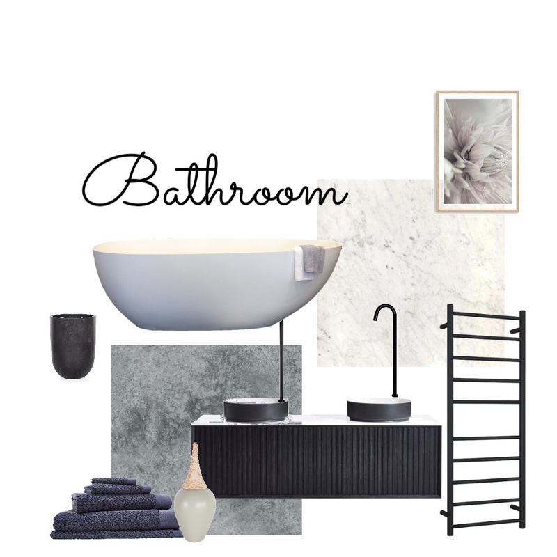bathrom Mood Board by OLENA FOMENKO on Style Sourcebook