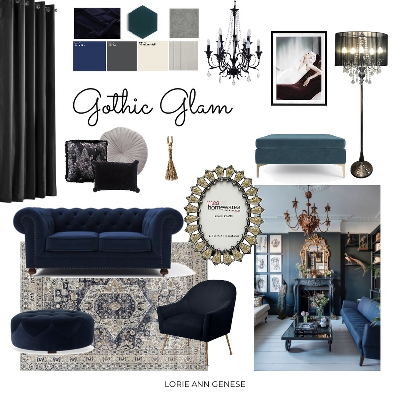 Gothic Mood Board by AnnieGenese on Style Sourcebook