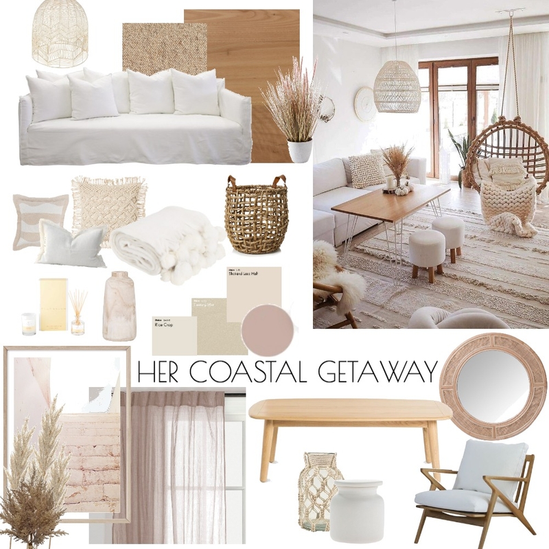 HER COASTAL final Mood Board by larnss on Style Sourcebook
