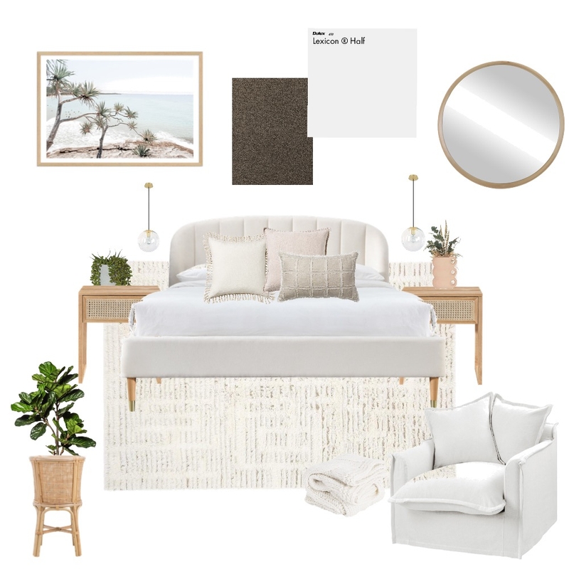 Earthy Coastal Bedroom Mood Board by Hails11 on Style Sourcebook