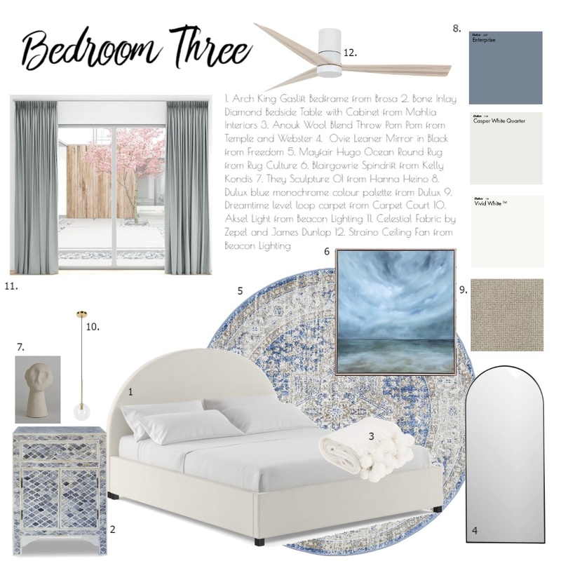 Bedroom 3 Moodboard Mood Board by tiaronson on Style Sourcebook