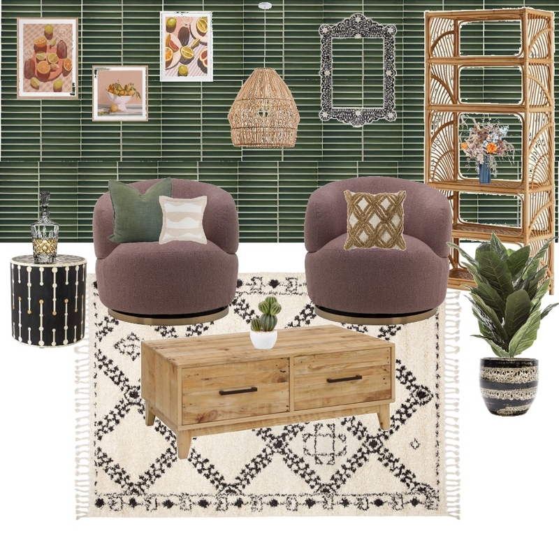 Anthro Jungle Mood Board by Maegan Perl Designs on Style Sourcebook
