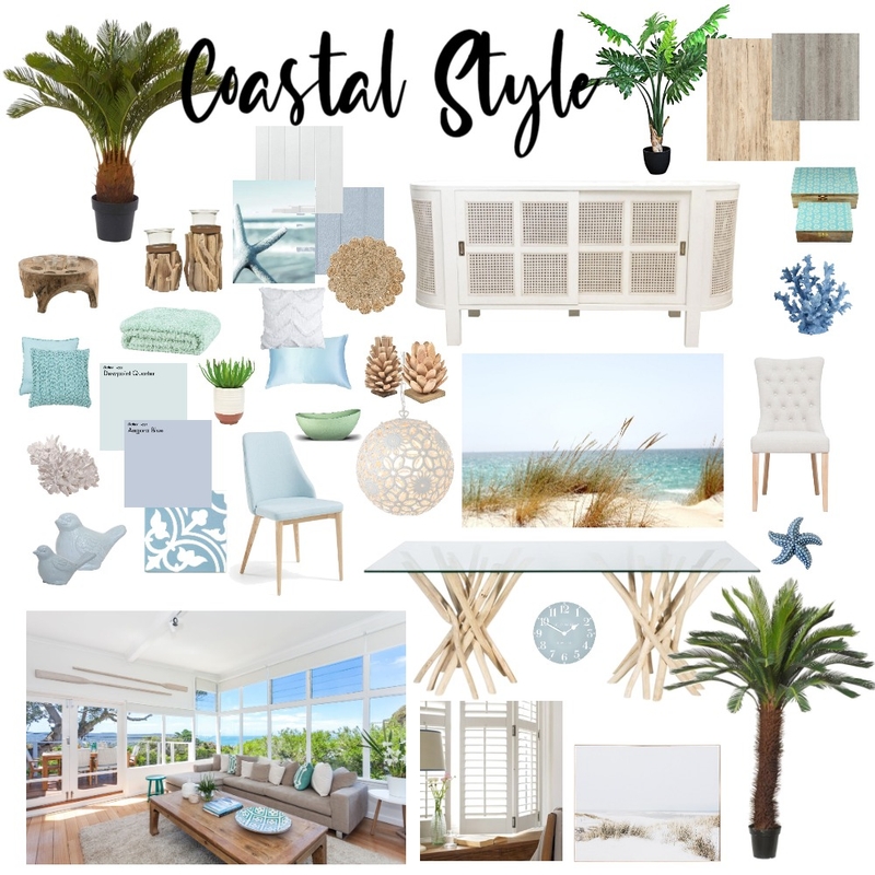 Coastal Style 2 Mood Board by Jo Steel on Style Sourcebook