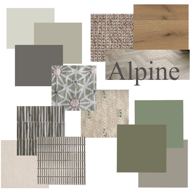 Alpine Colours and Materials Mood Board by Chestnut Interior Design on Style Sourcebook