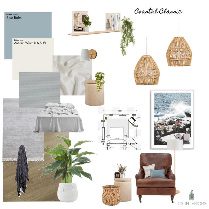 Master Bedroom Coastal Classic- Katie and Dean Mood Board by CSInteriors on Style Sourcebook