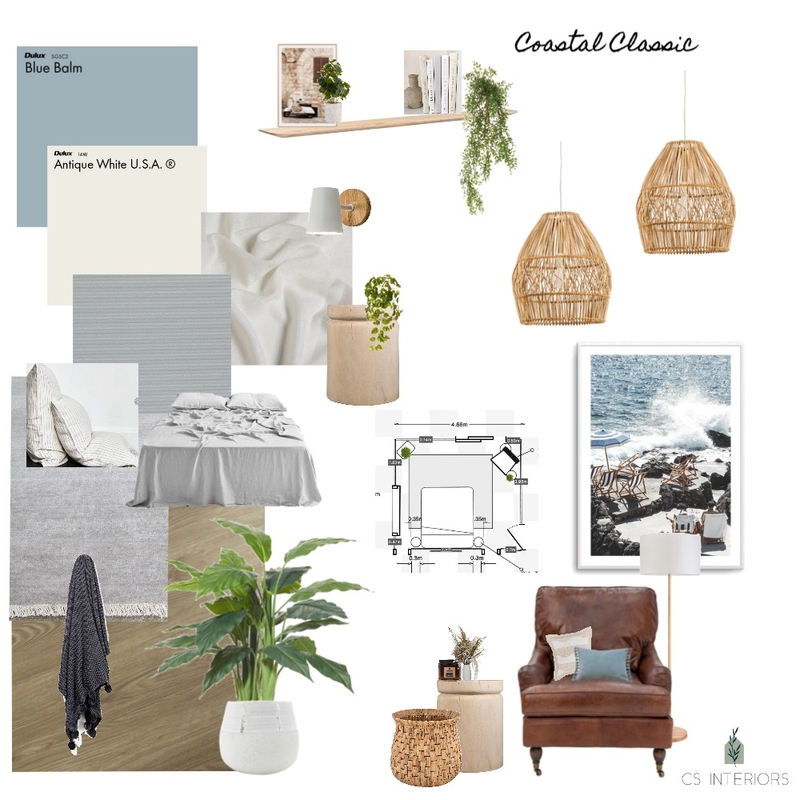 Master Bedroom Coastal Classic- Katie and Dean Mood Board by CSInteriors on Style Sourcebook