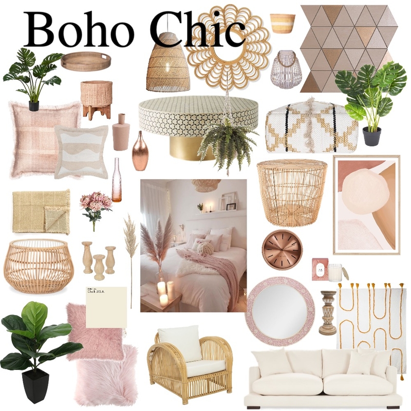 Boho Chic 2 Mood Board by Jo Steel on Style Sourcebook