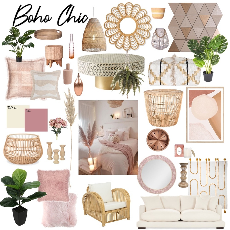 Boho Chic 3 Mood Board by Jo Steel on Style Sourcebook