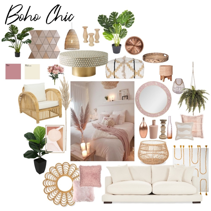 Boho Chic 4 Mood Board by Jo Steel on Style Sourcebook