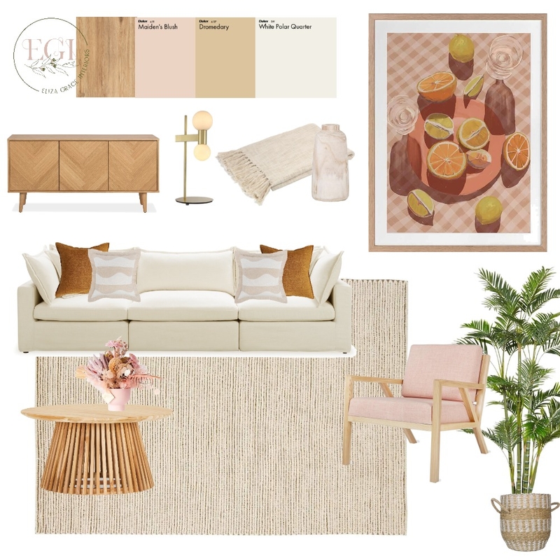 Summer Vibes Mood Board by Eliza Grace Interiors on Style Sourcebook