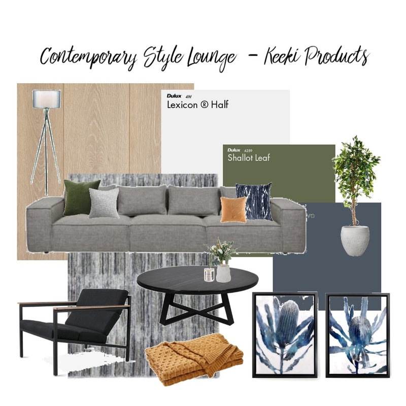 Contemporary Lounge Mood Board by lizanderton on Style Sourcebook