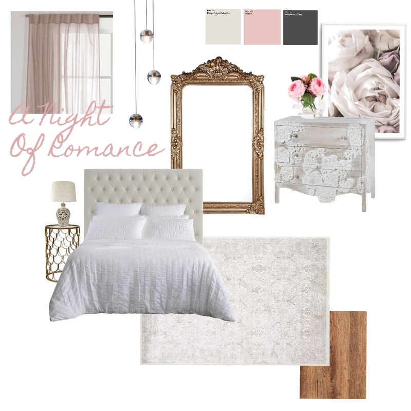 A night of Romance Mood Board by Shontae Foley Interior Design on Style Sourcebook