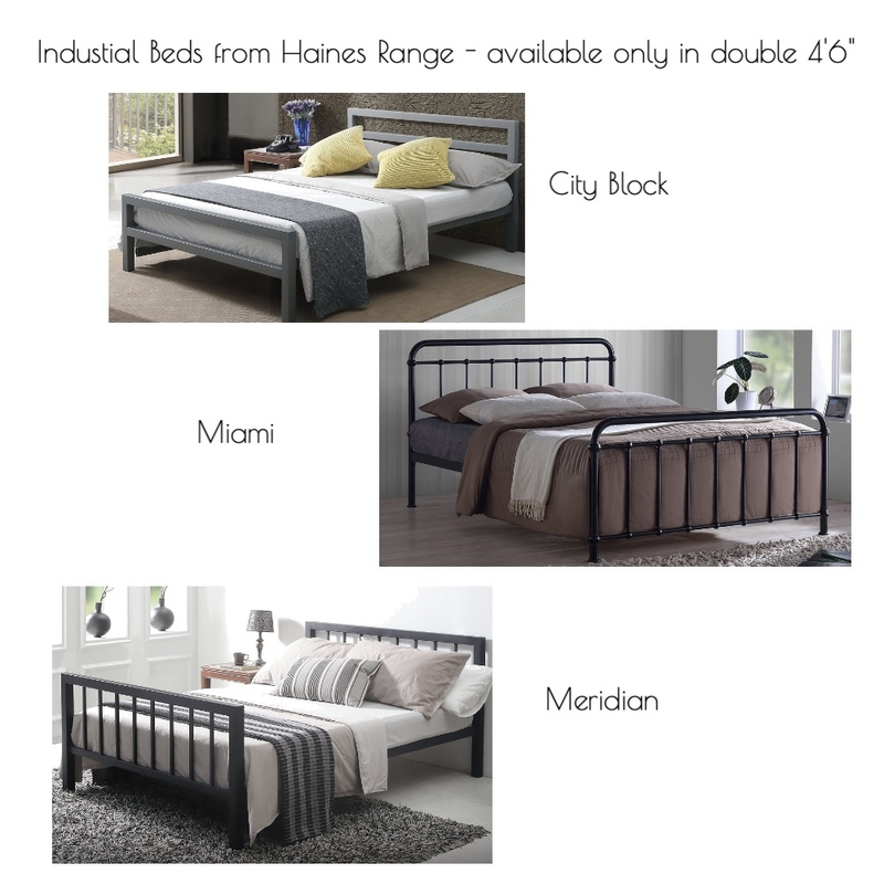 Industrial Beds Mood Board by H | F Interiors on Style Sourcebook