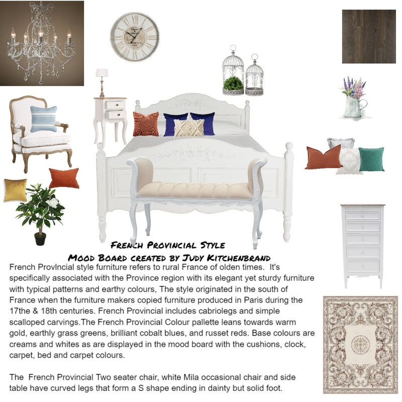 French Provincial Mood 3 Mood Board by JudyK on Style Sourcebook