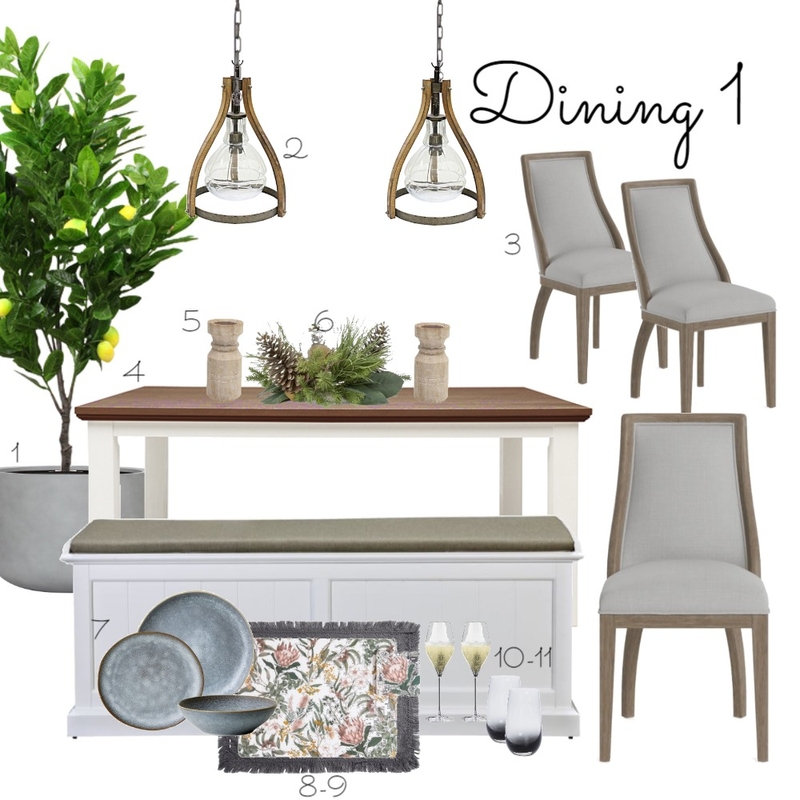 Melia dining choice 1 Mood Board by DesignbyFussy on Style Sourcebook