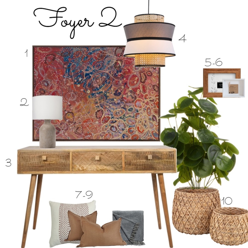Foyer option 2 Mood Board by DesignbyFussy on Style Sourcebook