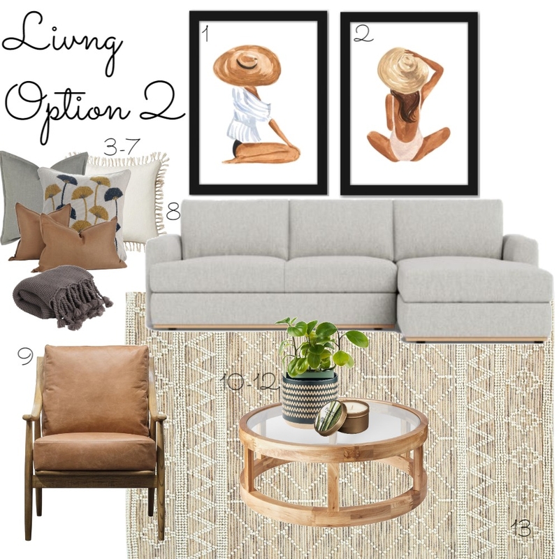 Living option 2 Mood Board by DesignbyFussy on Style Sourcebook