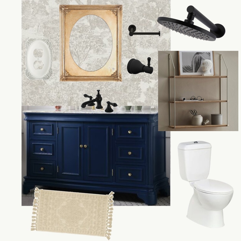 Country French Bathroom Mood Board by Kat_interior on Style Sourcebook