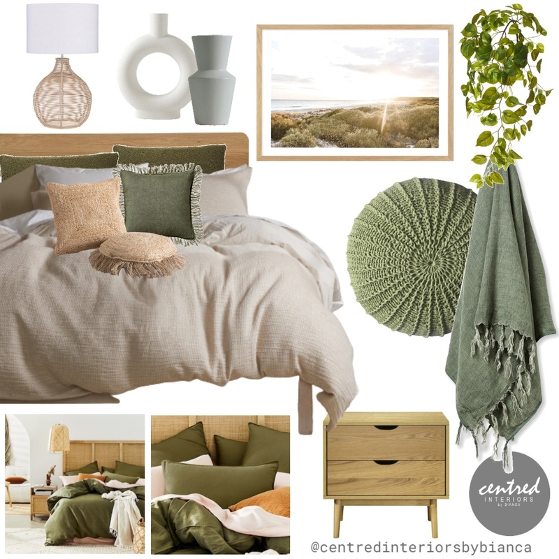 Guest Bedroom - Ridgewood Project Mood Board by Centred Interiors on Style Sourcebook
