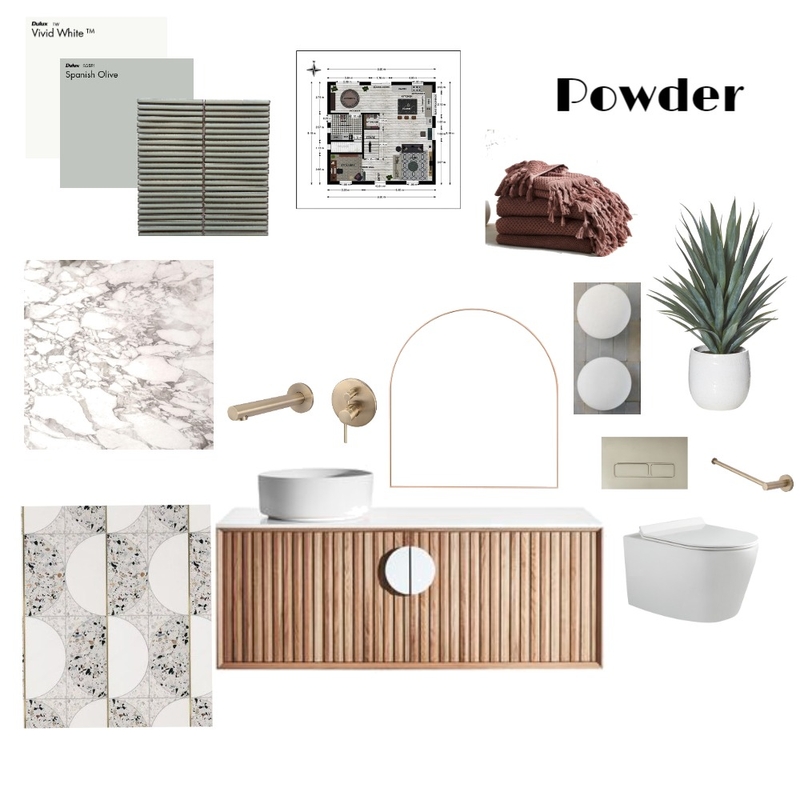 Powder room-no tags Mood Board by pkadian on Style Sourcebook